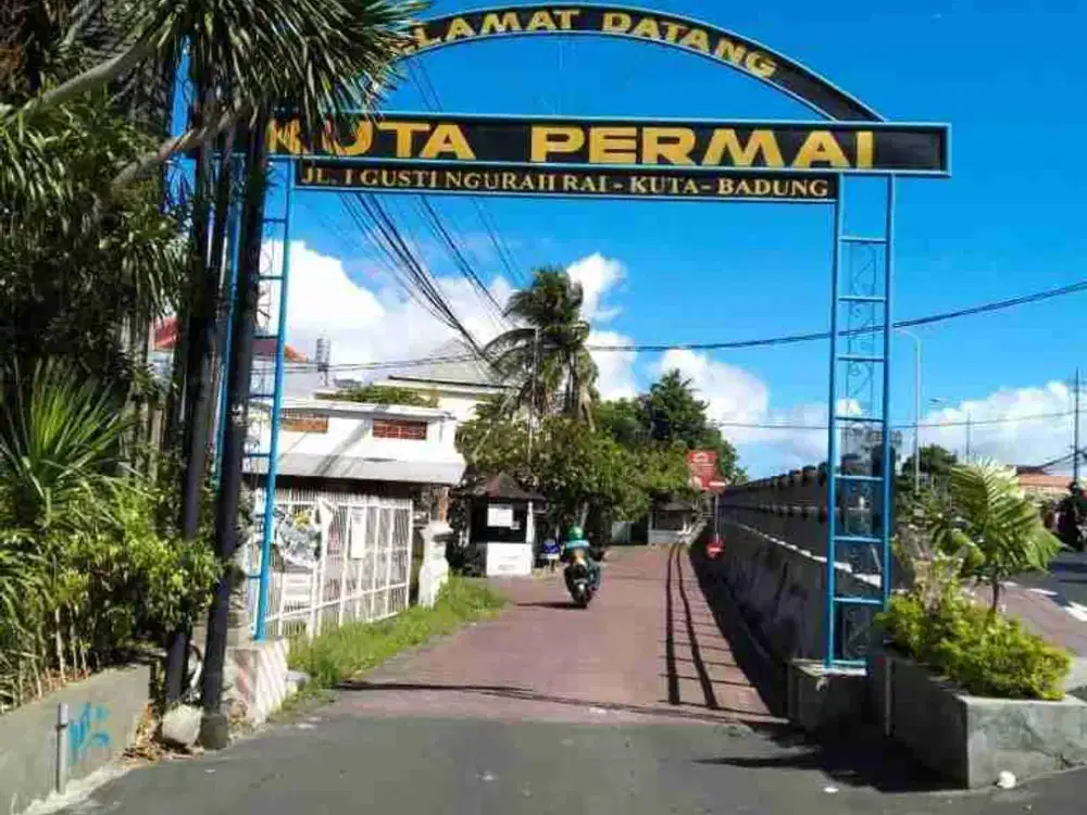 DIJUAL TANAH LOKASI STRATEGIS AREA KUTA PERMAI