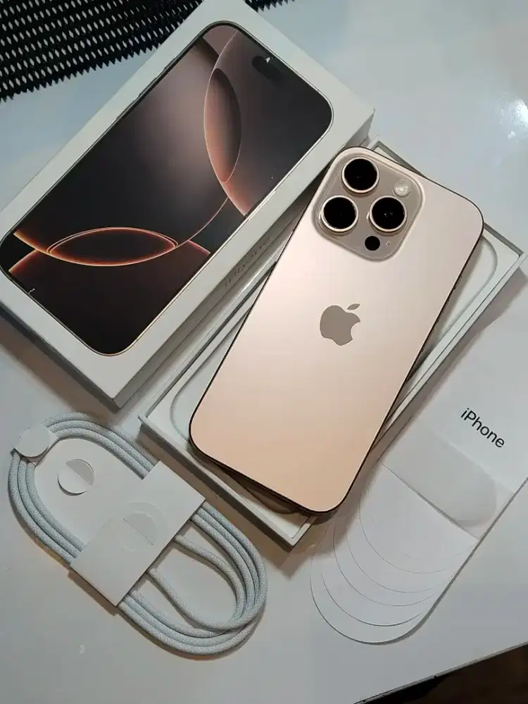 iPhone 16 Pro 256GB Desert Titanium BEA CUKAI ALL OPERATOR