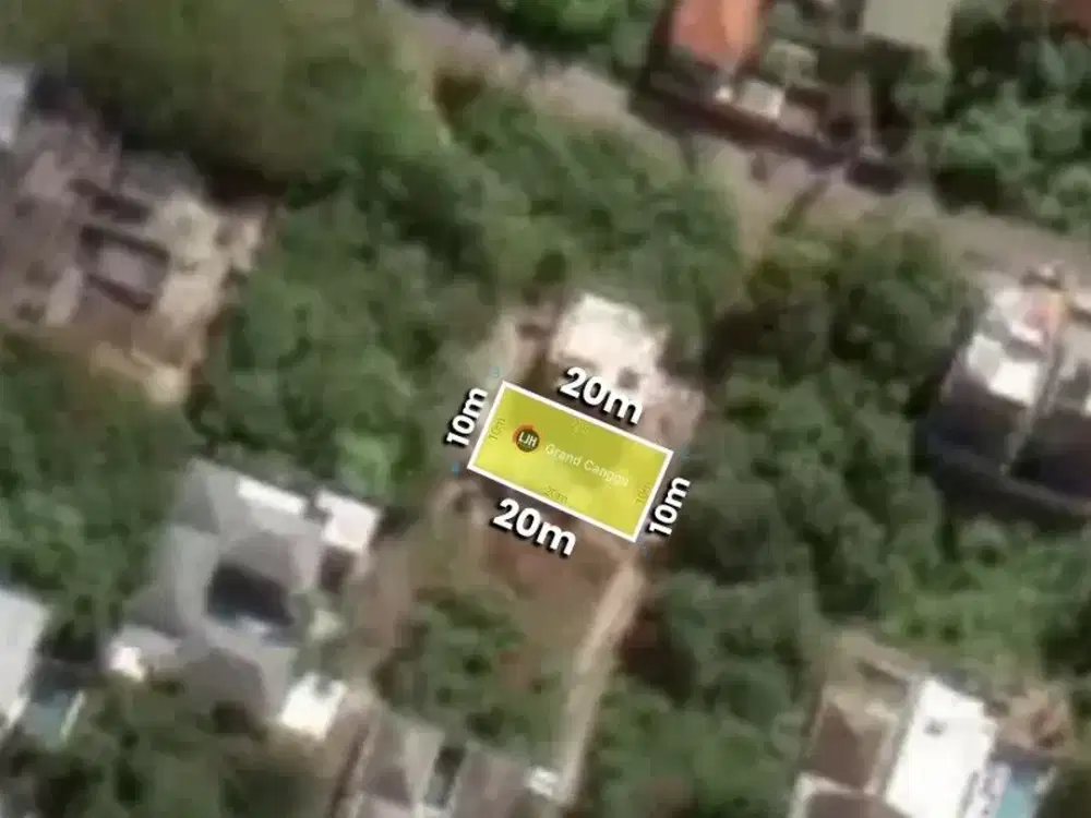 Di jual kavling kecil dekat Villa Aisis, Ungasan, Bali