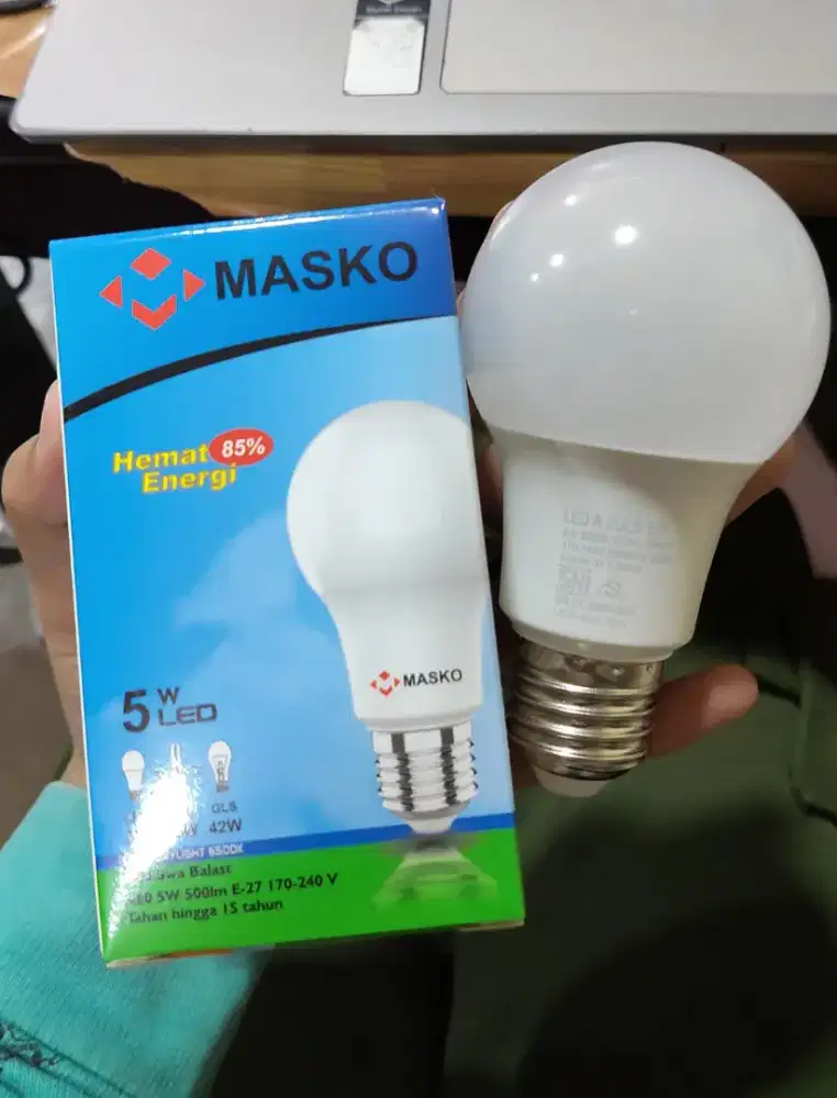 Lampu led 5wt kualitas bagus