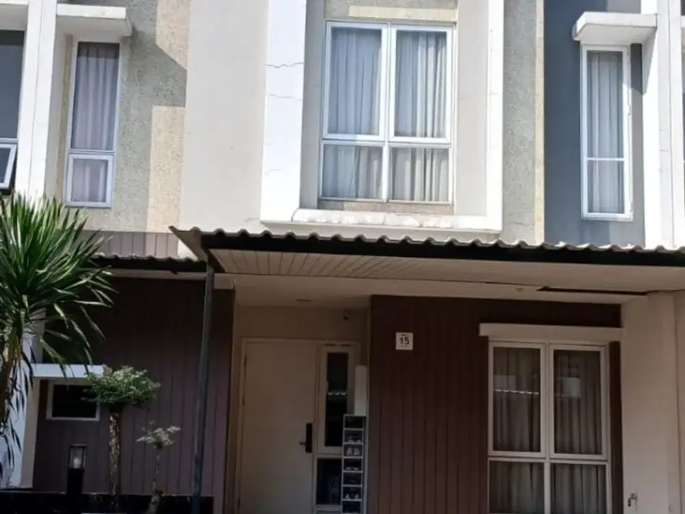 Jual rumah furnish 2 lantai dekat danau Cluster Rossini Gading Serpong