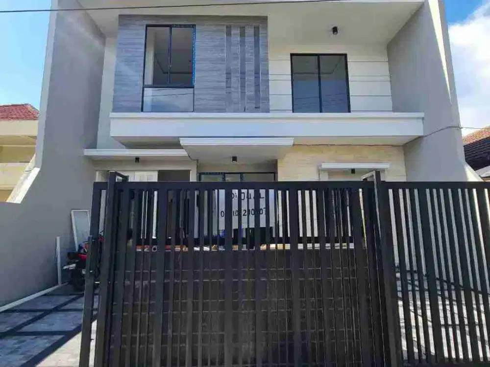 MANYAR KERTOADI LEBAR 10 ‼️ Rumah Baru Gress 2 Lantai dekat Galaxy Mall Surabaya Timur