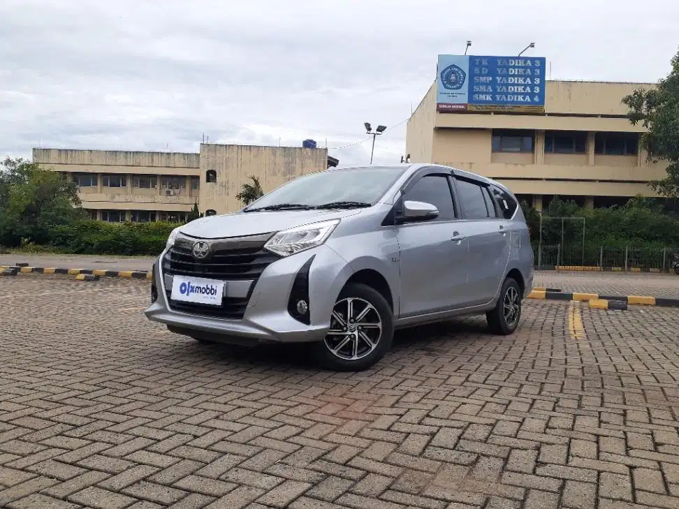TDP 6,JT Toyota Calya 1.2 G Bensin-AT Silver 2022