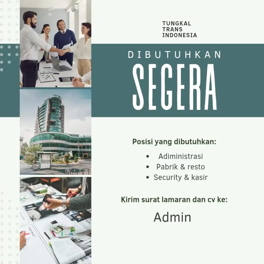 Lowongan pekerjaan restoran