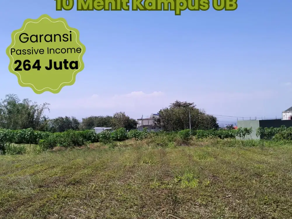 Dijual Rukost Inden Bangun Area Merjosari 1,1 M
