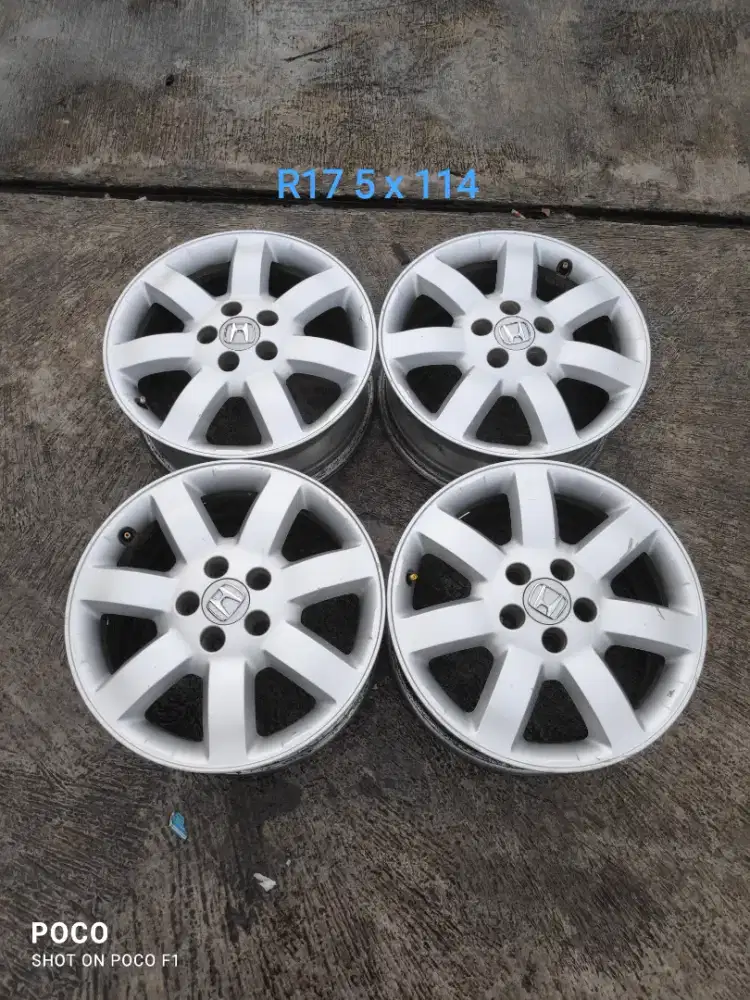 Oem CRV R17 pcd 5 x 114 lebar 6,5 offset 50