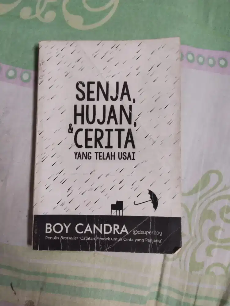 novel senja, hujan, cerita