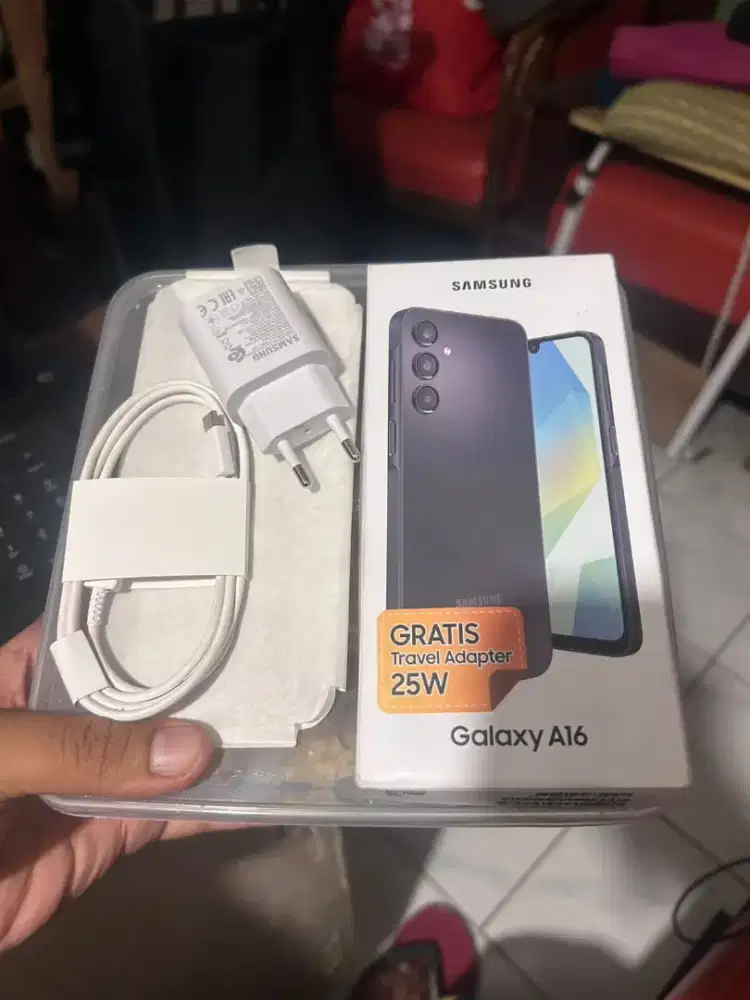 samsung a 16 baru belom pernah sama sekali di pakai