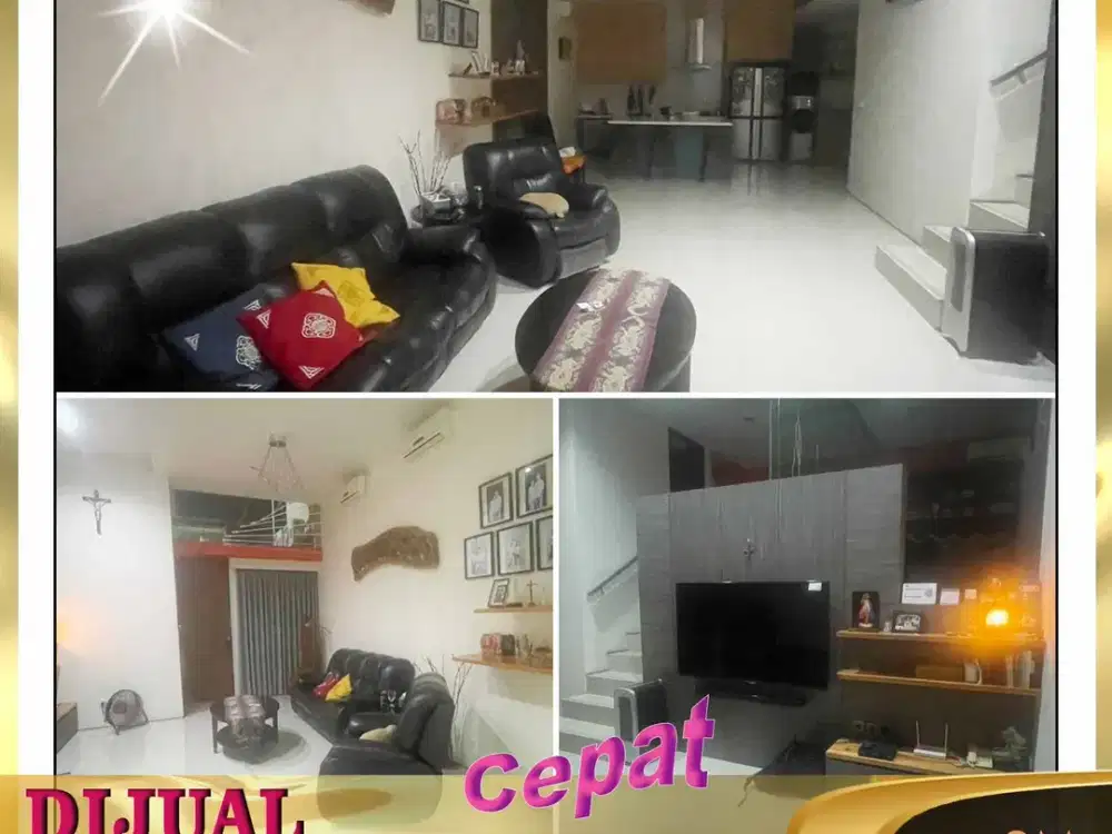 DIJUAL RUMAH MEWAH 2,5 Lantai - Kawasan Elite Citra 6 Jak Barat - SS