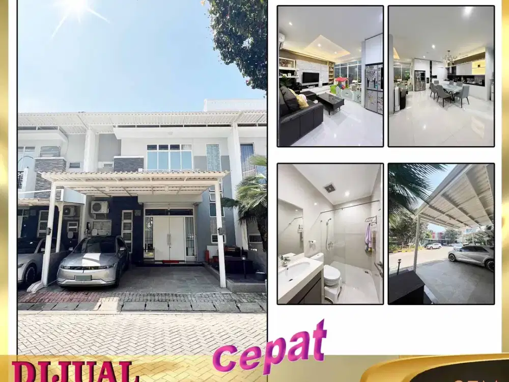 DIJUAL RUMAH MEWAH 2½ Lantai di Golf Lake Residence, Cengkareng - FN