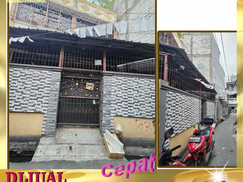 DIJUAL Rumah 3 Lantai di Tanah Sereal, Tambora - Jakarta Barat - FN