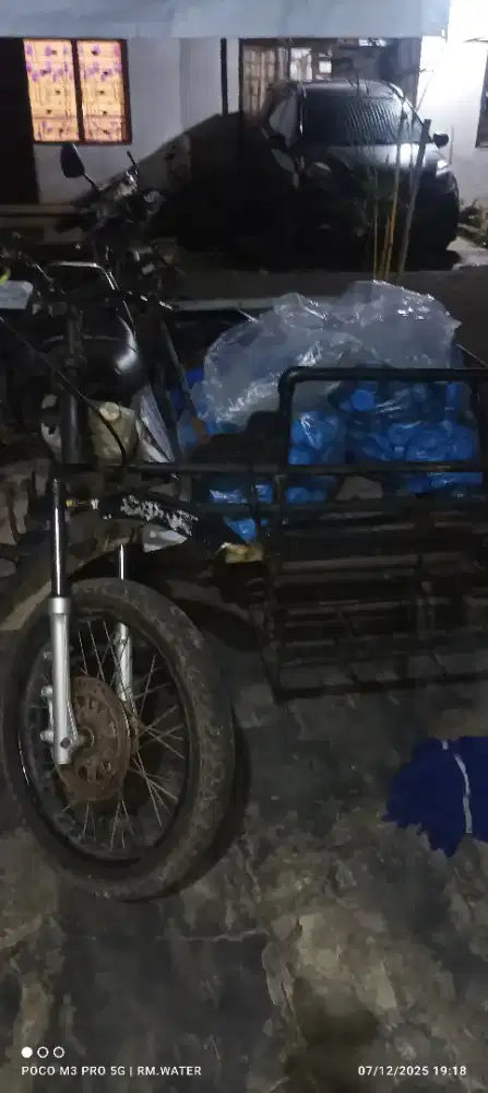 Dijual becak barang smash