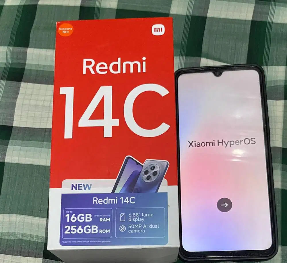 Xiaomi redmi 14C 8/256 NFC purple