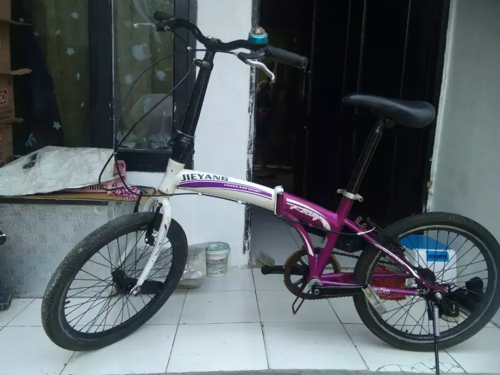 Sepeda lipat anak dan dewasa JIYENG RING 20.INCH