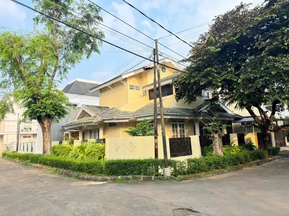 Rumah Harga Termurah Posisi Hook Dalam Komplek Bintaro Jaya Sektor 9