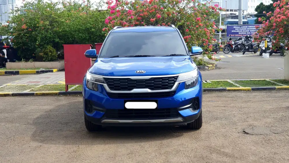 Km39rb kia seltos ex non sunroof 2020 biru matic