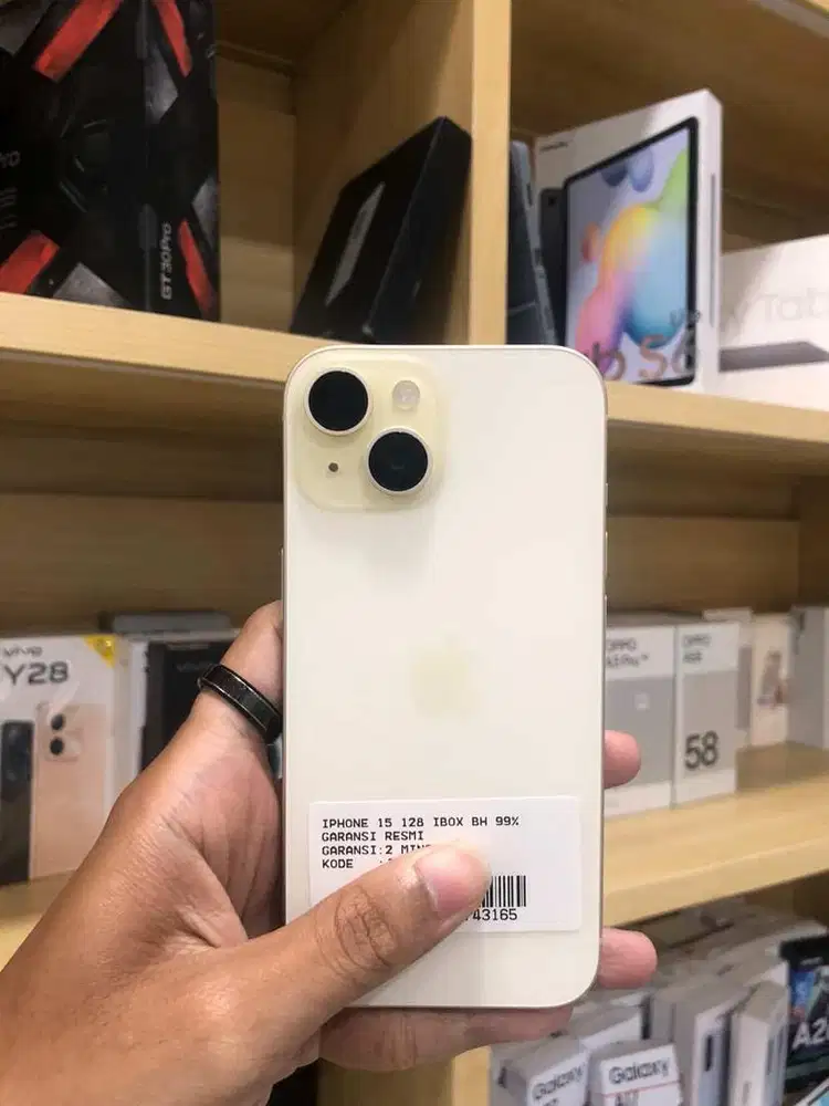 SECOND IPHONE 15 128 RESMI