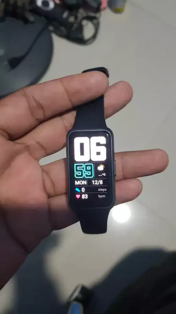 Huawei Band 7 strap hitam