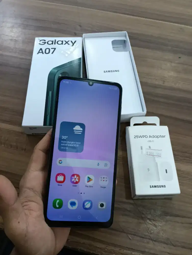 Samsung Galaxy A07 8/256 seken murah dan lengkap