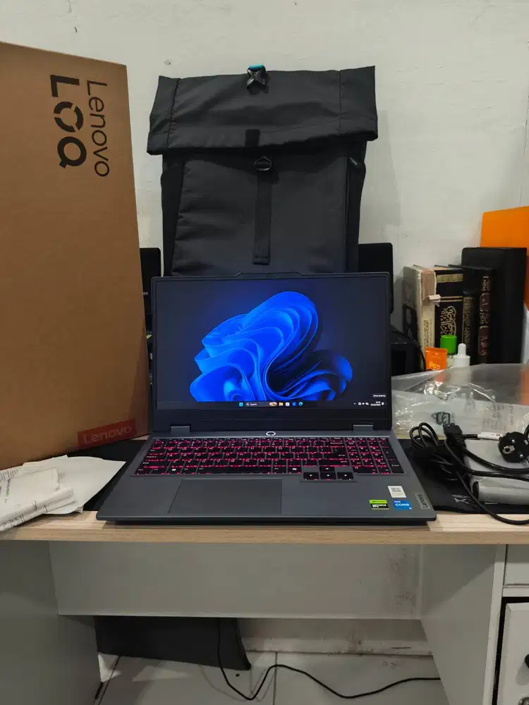 BU!! LOQ 15IRX9 RTX 3050 GARNSI 20 BULAN KYK BARU