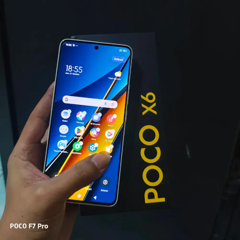 Xiaomi poco x6 5g 12/256 fullset original