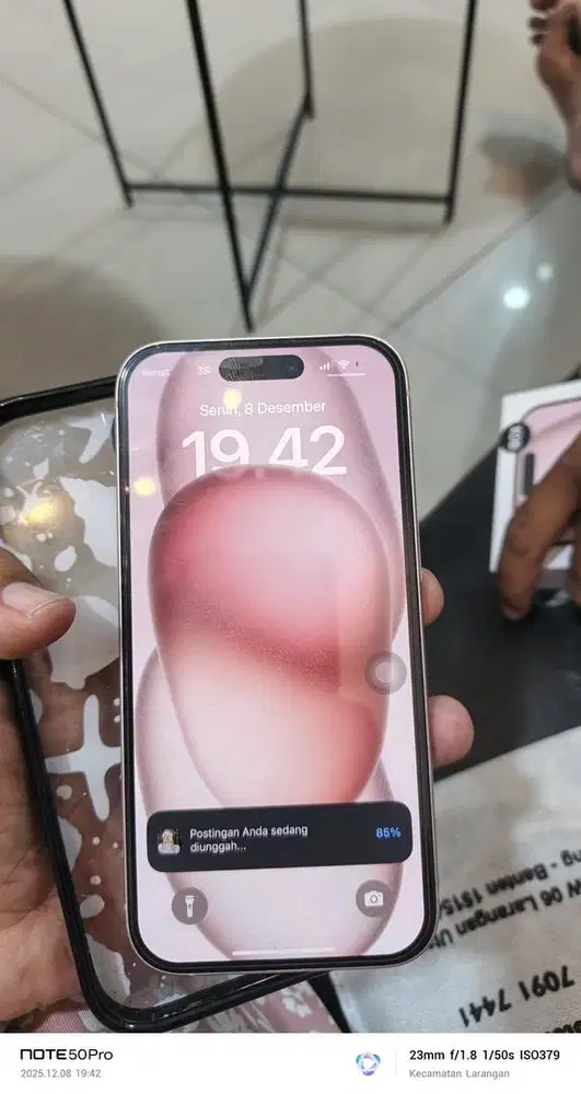 Iphone 15 pink basic 128gb