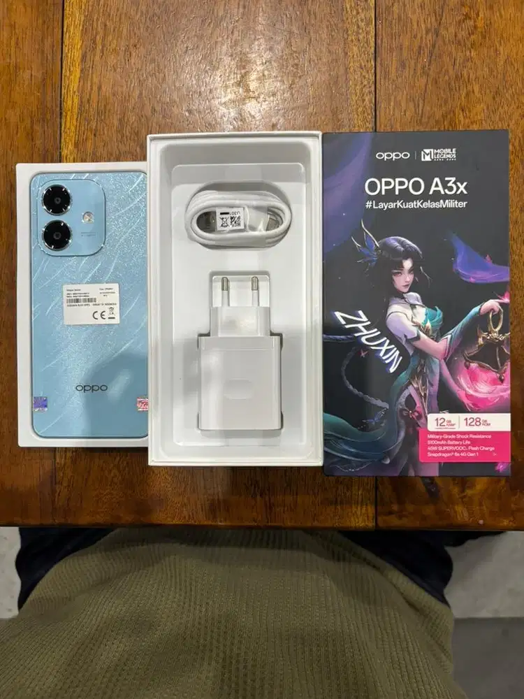 Oppo A3x 6/128GB – Mulus Fullset – Harga Bisa Nego