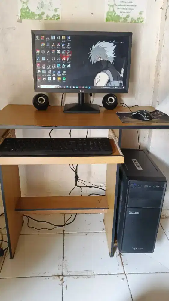 Jual Cepat PC Gaming Core I3 Ram 8gb ,SSD 128 , HDD 1 TB