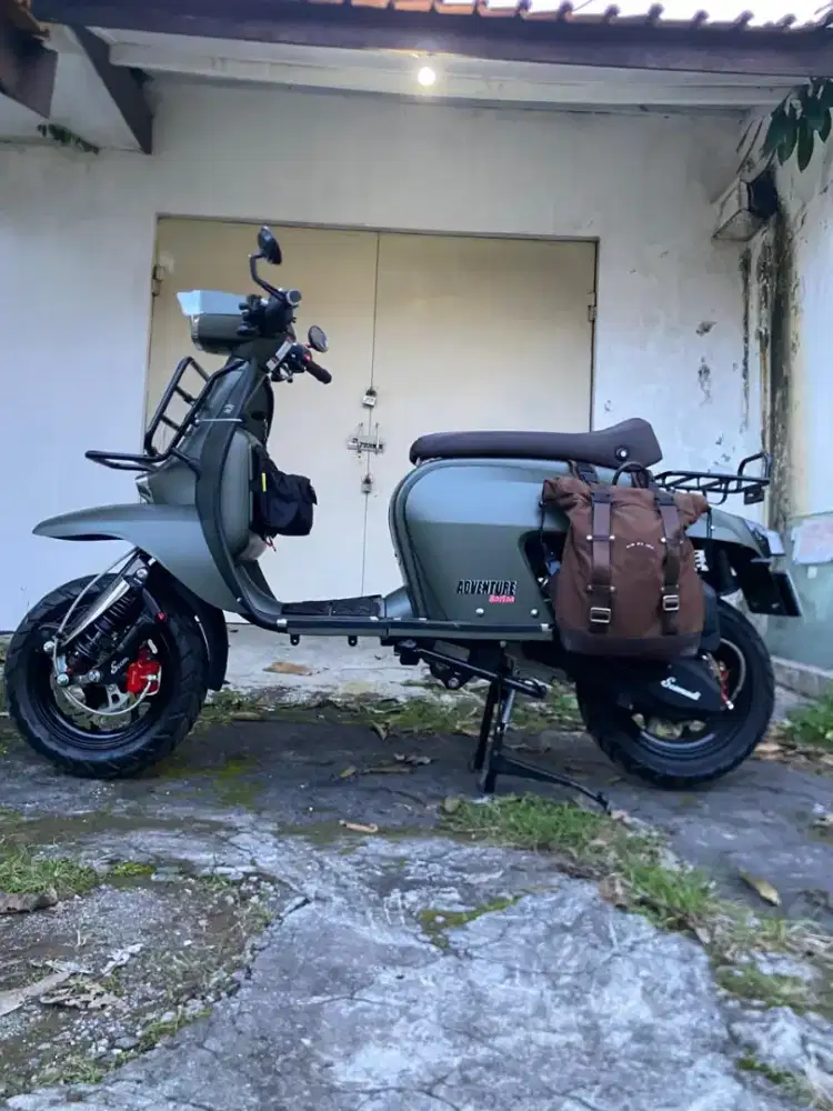 SCOMADI ADVENTURE 2025 KM 200 grees seperti BARU