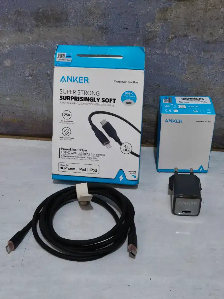 Ori Angker 20W + Cable C to Lightning
