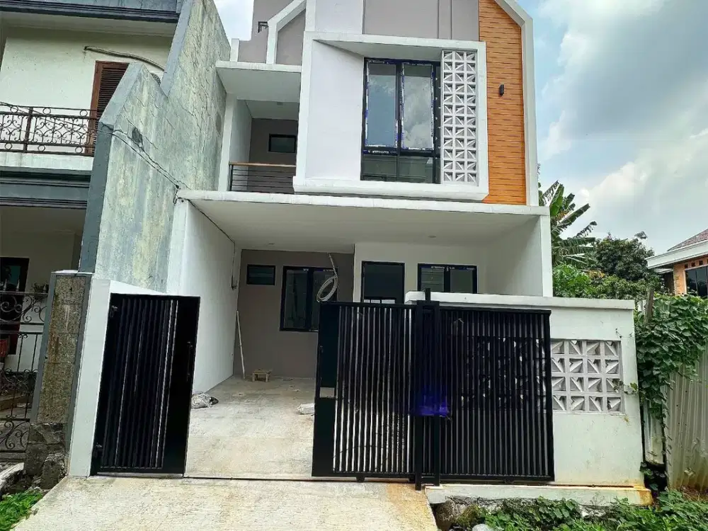 [AKSES 2 MOBIL] Rumah Baru Modern di Pondok Bambu Duren Sawit Jakarta Timur