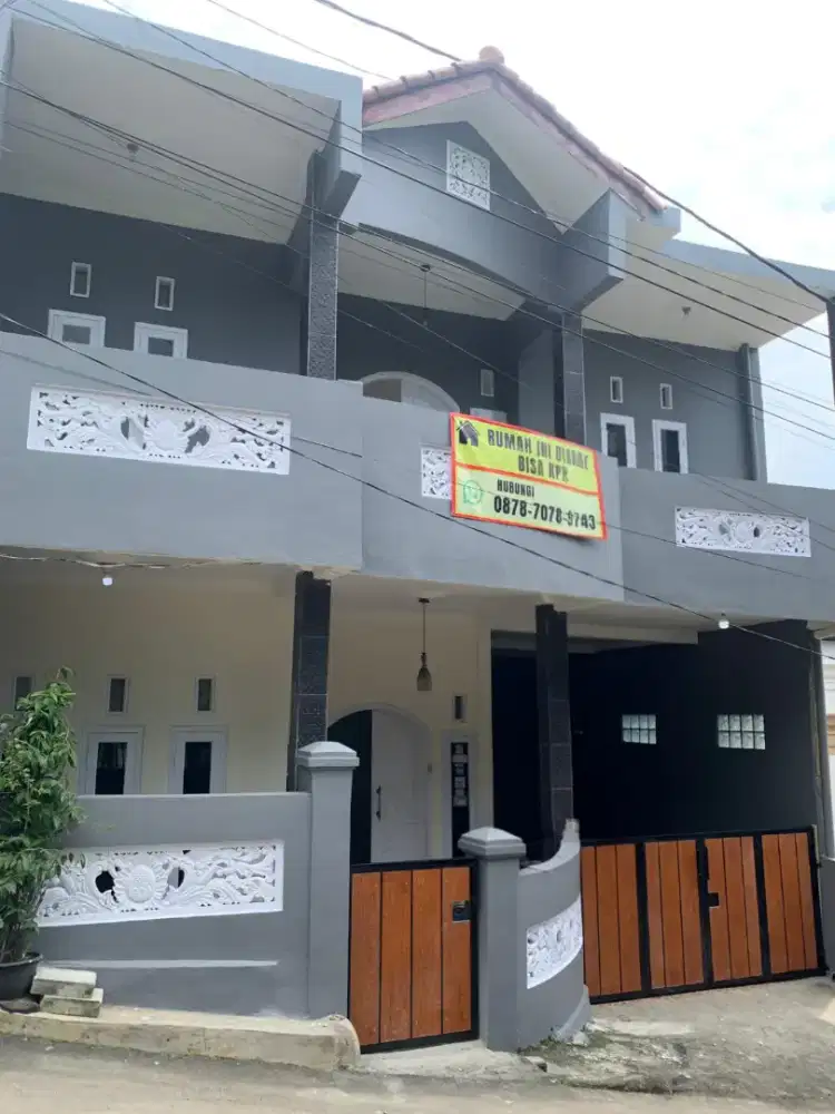 Dijual Cepat Rumah 2 Lantai Strategis di Situ Gede, Bogor Barat