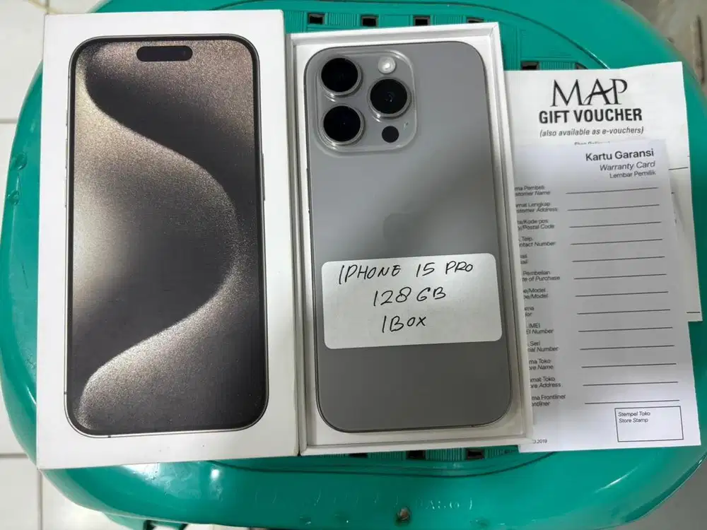 Iphone 15 pro 128GB Ibox