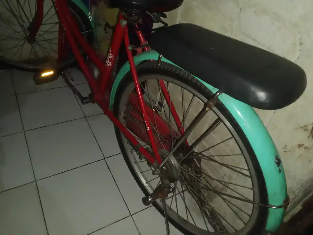 Sepeda keranjang bekas