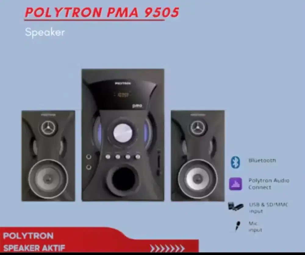 Speaker karaoke polytron PMA 9505