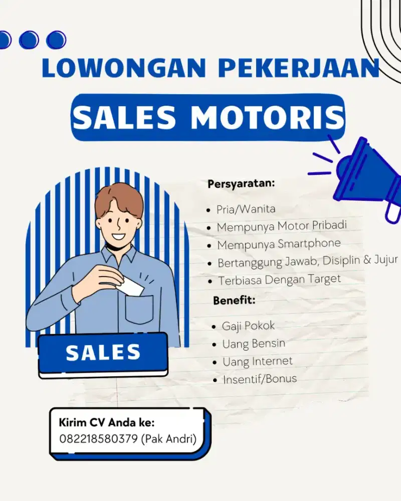 Sales Motoris & Koordinator
