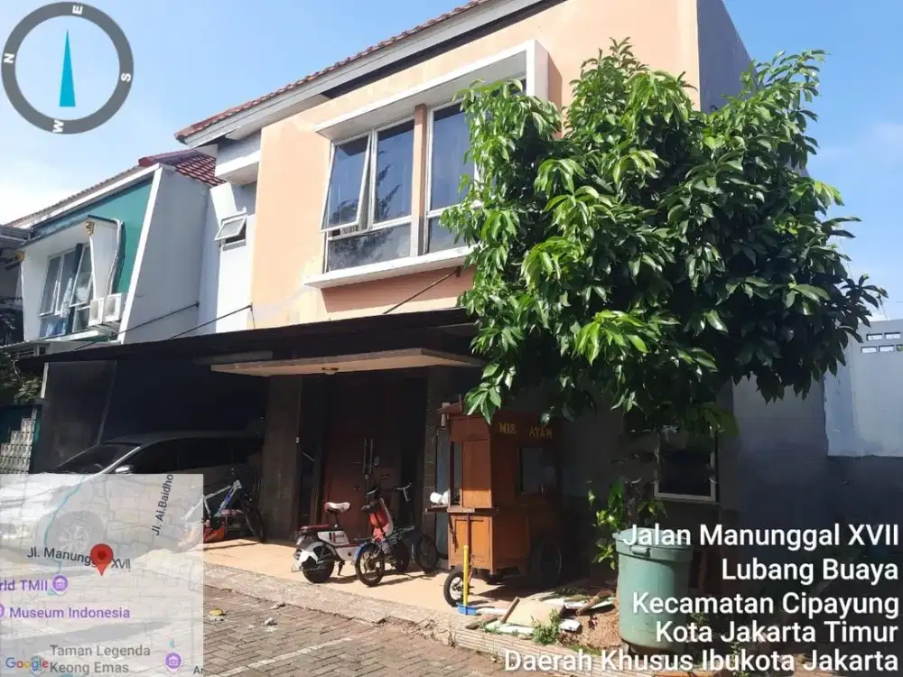 Rumah Cluster Paling Murah Termurah Dibawah Harga Pasaran Cluster Tamani Residence Lubang Buaya Cipayung Jakarta Timur