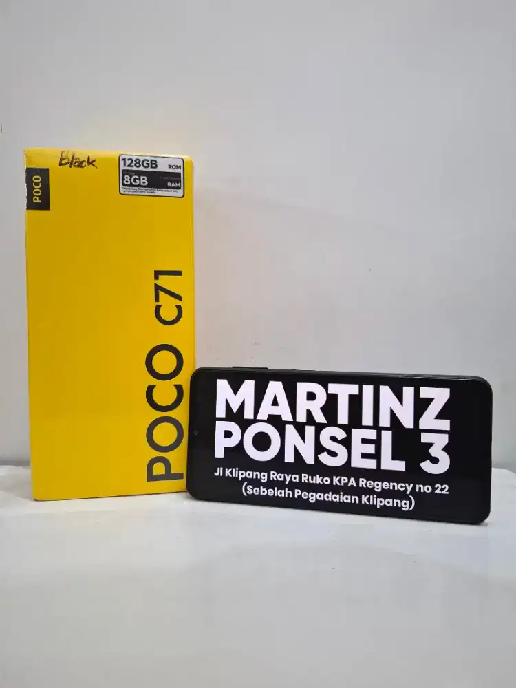 Poco C71 4/128 Garansi Resmi Xiaomi 15 Bulan