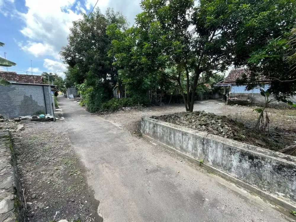 Jual Tanah Prambanan Jl. Raya Solo-Jogja Dekat Candi Sewu Untuk Rumah