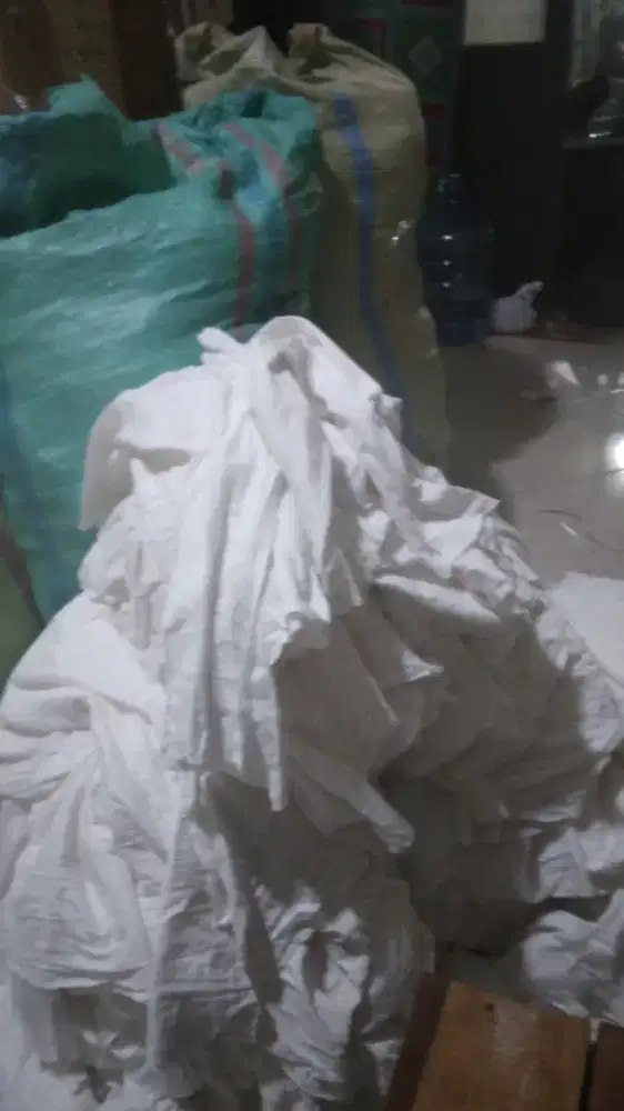 kain lap majun putihan