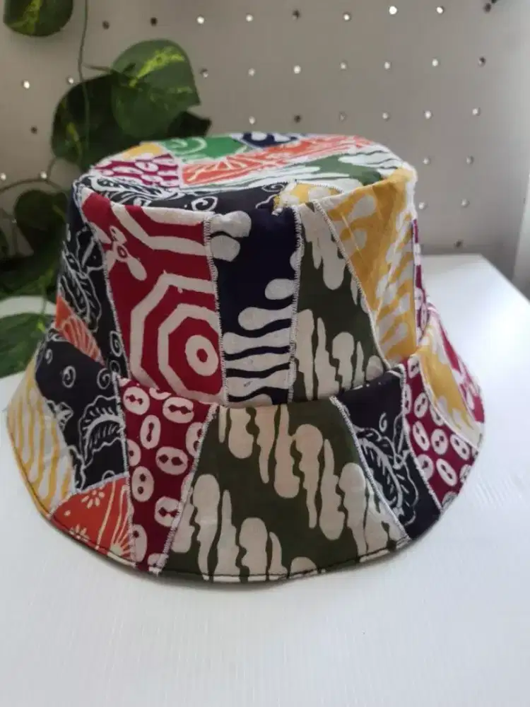 Bucket Hat Motif Handmade