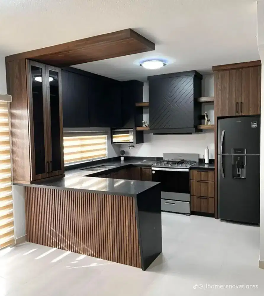 DESIGN INTERIOR, KITCHEN SET, LEMARI PAKAIAN, BACKDROP TV, KAMAR SET