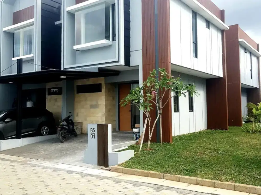 rumah sultan konsep bali di tangerang , 3 lantai start from 700jutaan cicilan start form 3jutaan aja