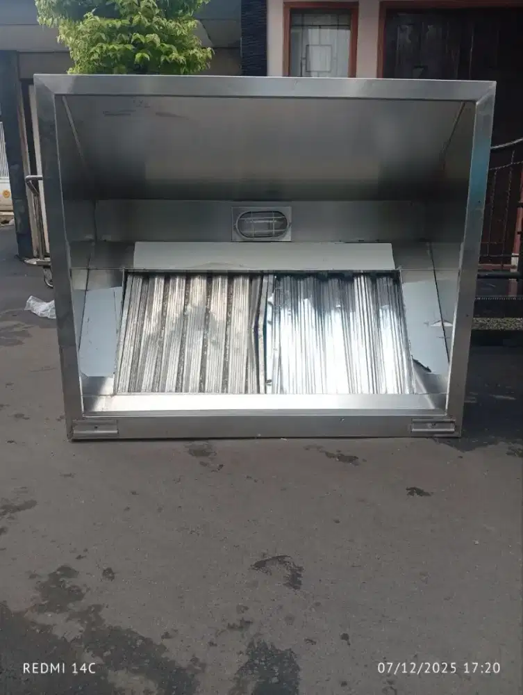 Hood Kitchen + Filter dan Lampu