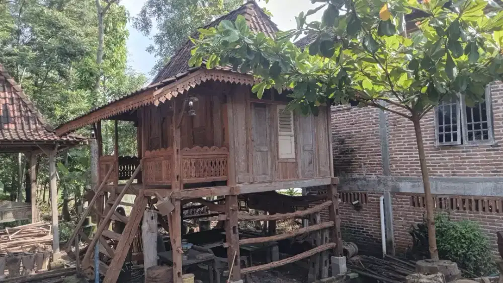 Gladak panggung full kayu jati