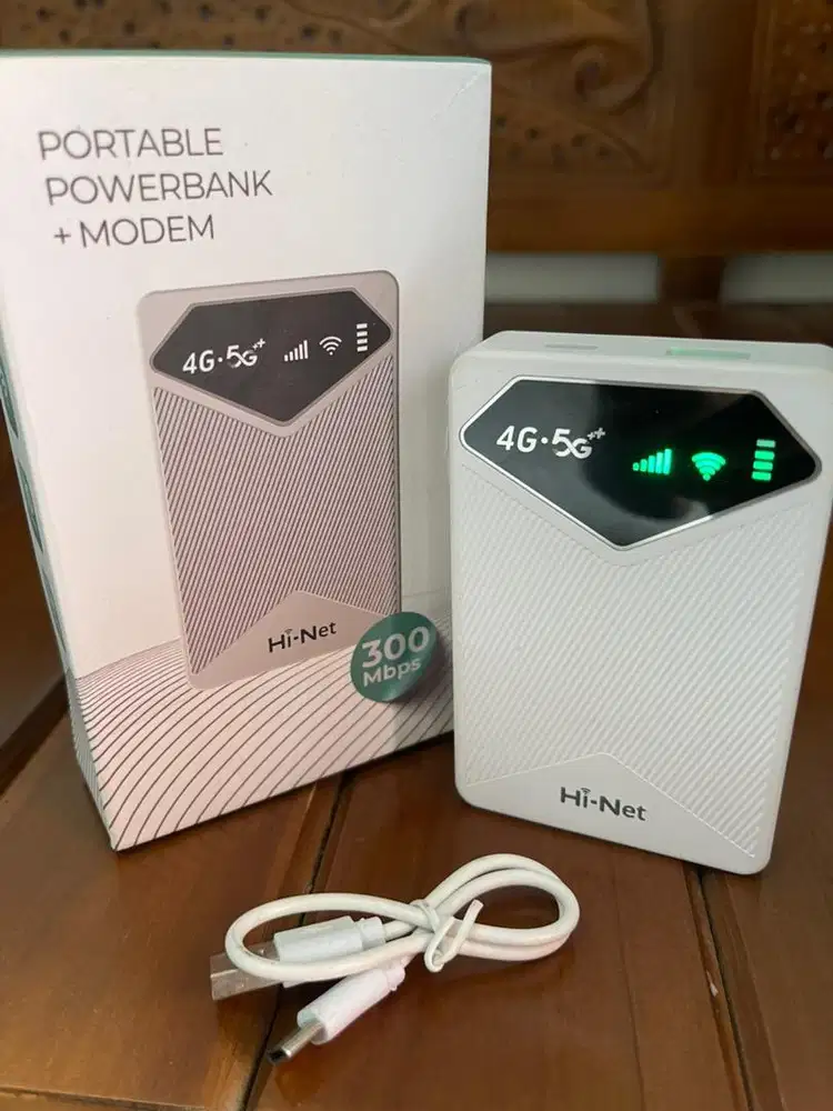 Wifi hi-net + power bank 10.000 mah