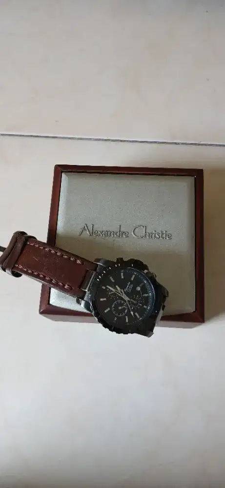 Jam Alexander Cristie 6141MC, Ori, Berfungsi Normal, Mulus, Ada Box