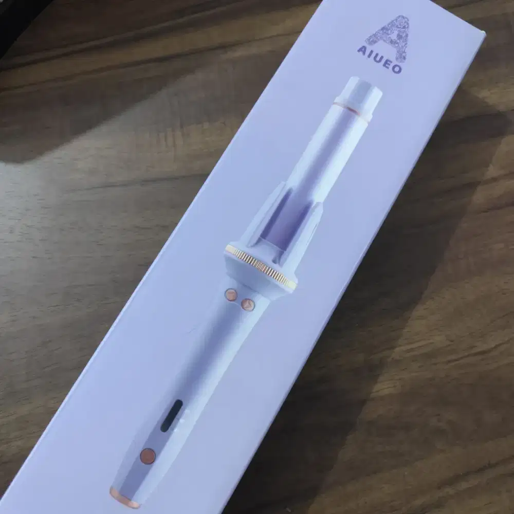 AIUEO Automatic Curler - Catokan Keriting Rambut Otomatis - Rose 168