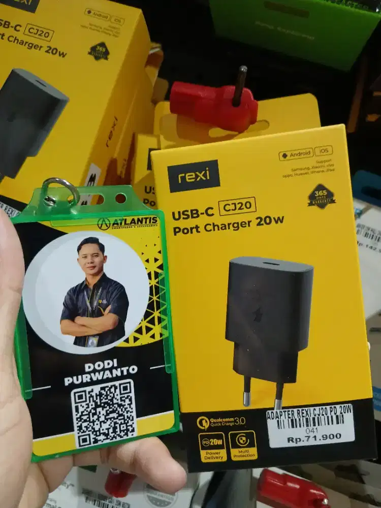 ADAPTER REXY CJ20 PD 20W ATLANTIS DAHSYAT