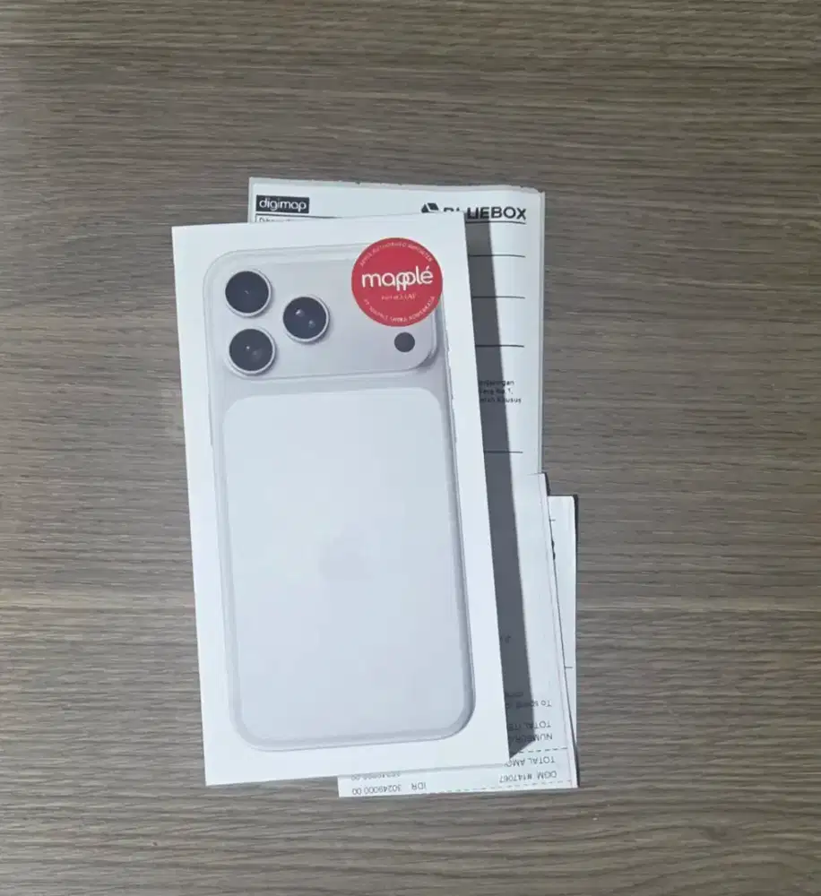 IPHONE 17 PROMAX SILVER 512 GB NEW SEGEL